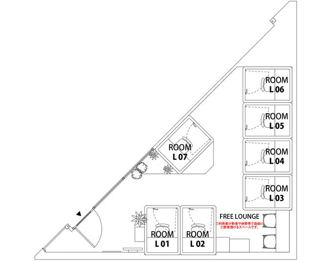 ROOM L 04 - H¹T戸塚（サテライト型シェアオフィス）