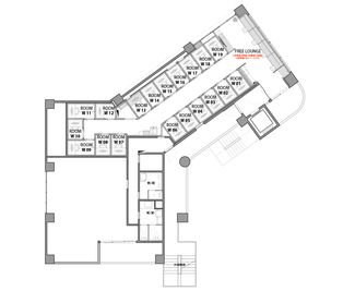 H¹T荻窪（サテライト型シェアオフィス） ROOM W10の室内の写真