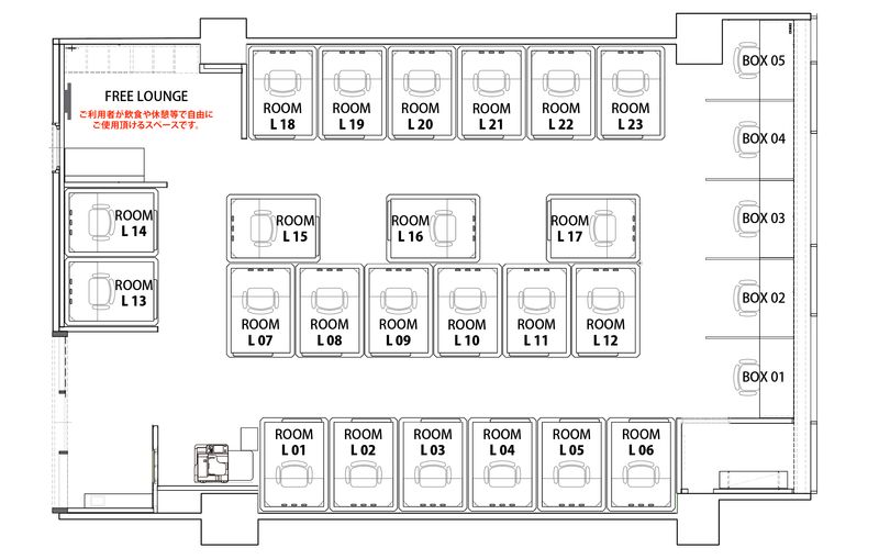 ROOM L 03 - H¹T新浦安（サテライト型シェアオフィス）