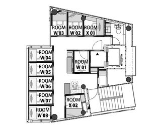 H¹T渋谷道玄坂（サテライト型シェアオフィス） ROOM X 01の室内の写真