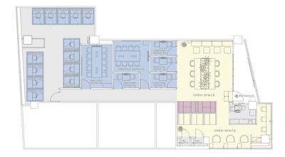 H¹T大宮（サテライト型シェアオフィス） ROOM L 13の室内の写真