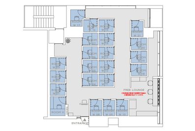 H¹T川越（サテライト型シェアオフィス） ROOM W 20の室内の写真