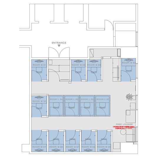 ROOM W 06 - H¹T所沢（サテライト型シェアオフィス）