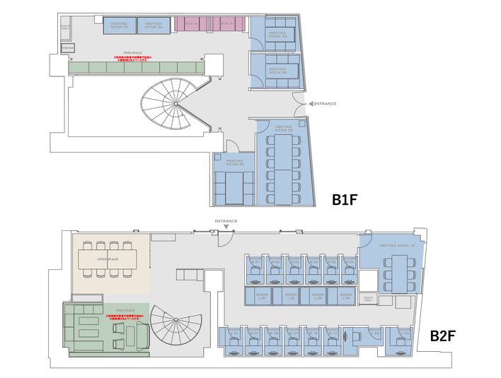 ROOM L 01 - H¹T汐留（サテライト型シェアオフィス）
