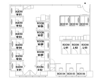 H¹T聖蹟桜ヶ丘（サテライト型シェアオフィス） ROOM X 02の室内の写真