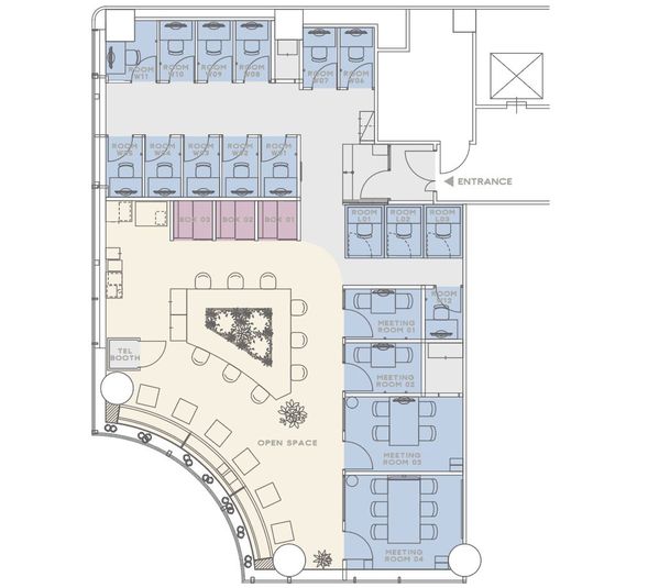 ROOM L03 - H¹T蒲田(サテライト型シェアオフィス)