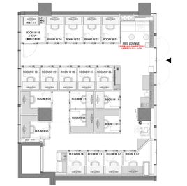H¹T武蔵小山（サテライト型シェアオフィス） ROOM W 03の室内の写真