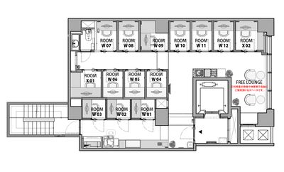 H¹T東陽町（サテライト型シェアオフィス） ROOM W 07の室内の写真