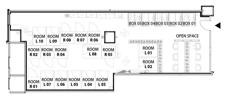 ROOM R 05 - H¹T武蔵小金井（サテライト型シェアオフィス）