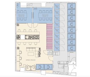 H¹T中目黒（サテライト型シェアオフィス） ROOM L 08の室内の写真