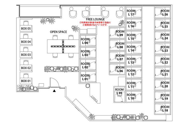 ROOM L 11 - H¹T南浦和（サテライト型シェアオフィス）