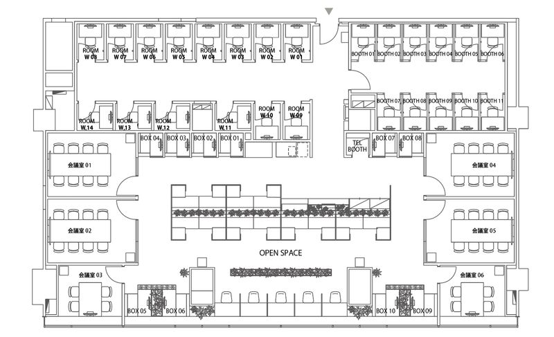 BOX 05（1名） - H¹T有楽町（サテライト型シェアオフィス）