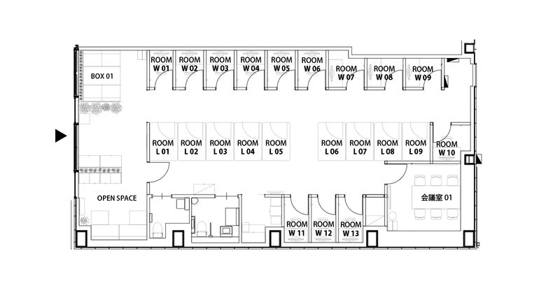 ROOM L 01 - H¹T大森（サテライト型シェアオフィス）