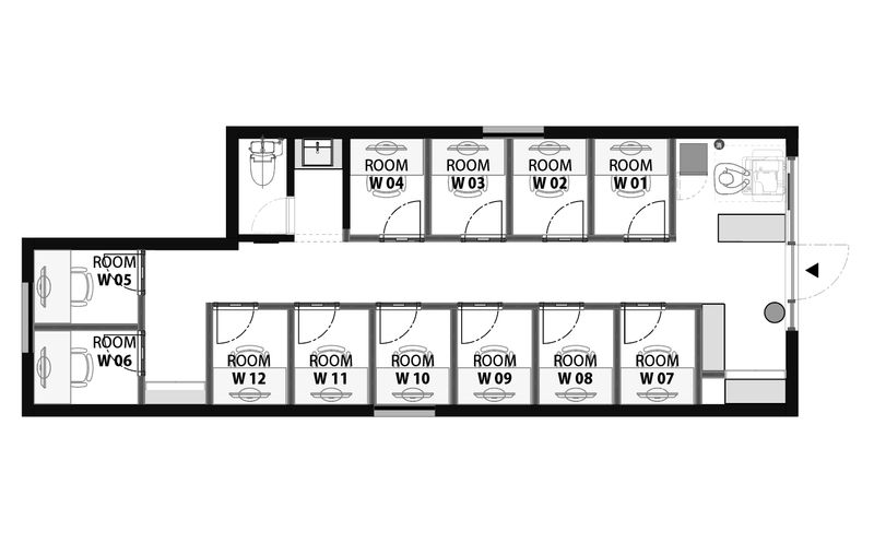 ROOM W  09 - H¹T菊名（サテライト型シェアオフィス）
