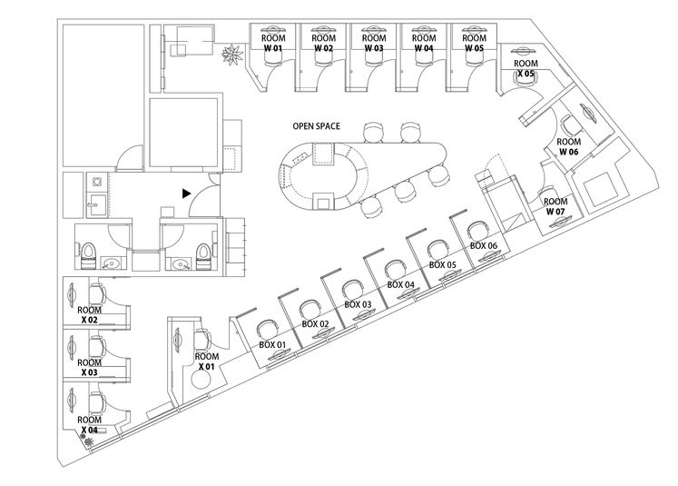 ROOM X 01 - H¹T by W 新宿東南口(サテライト型シェアオフィス)
