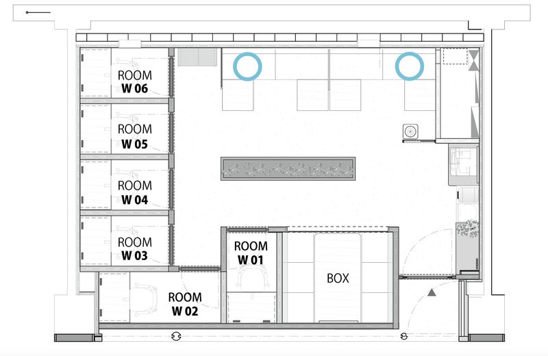 ROOM W 03 - H¹T名古屋エスカ（サテライト型シェアオフィス）