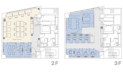 H¹T日本橋（サテライト型シェアオフィス） ROOM X01/3Fの室内の写真