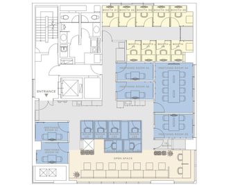 H¹T新横浜（サテライト型シェアオフィス） ROOM L 03の室内の写真