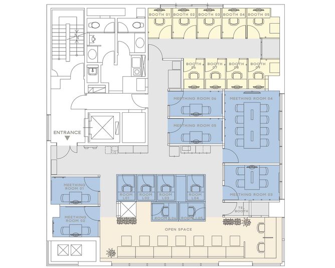 BOOTH １ - H¹T新横浜（サテライト型シェアオフィス）