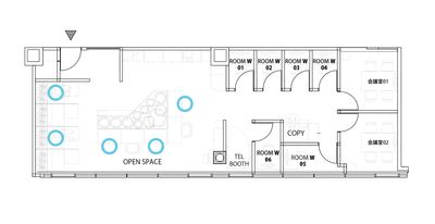 H¹T海浜幕張（サテライト型シェアオフィス） 会議室 02(4名)のその他の写真