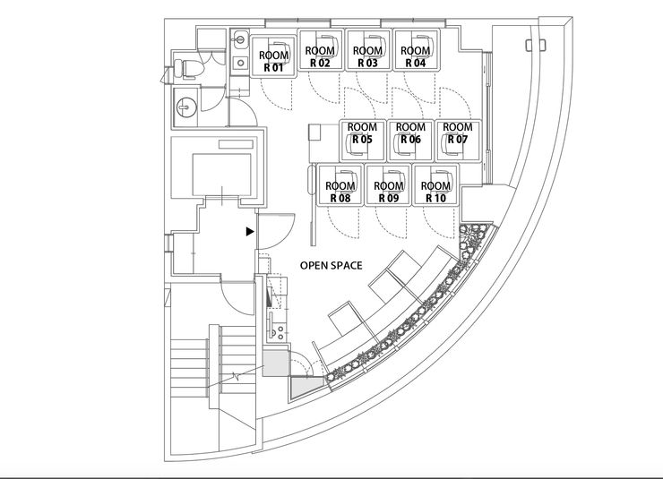 ROOM R 07 - H¹T浦安（サテライト型シェアオフィス）