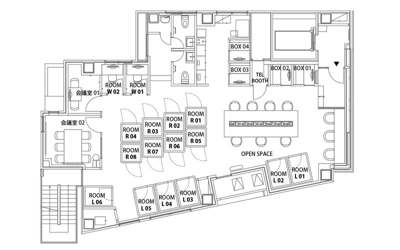 ROOM R 07 - H¹T藤沢（サテライト型シェアオフィス）