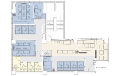 H¹T虎ノ門（サテライト型シェアオフィス） ROOM L05の室内の写真