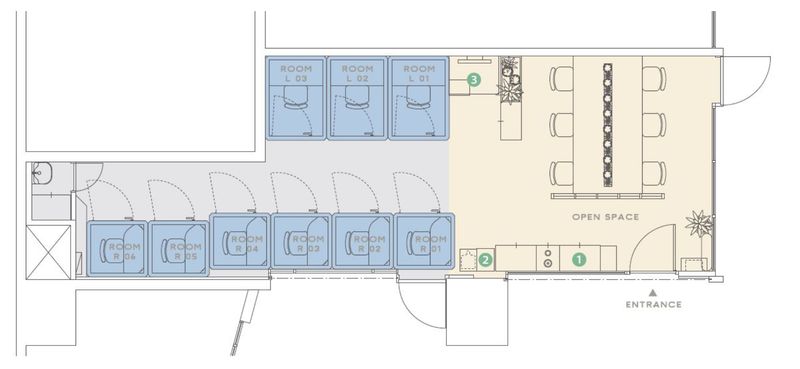 OPEN SPACE - H¹T金町（サテライト型シェアオフィス）