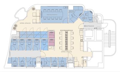 H¹T表参道（サテライト型シェアオフィス） ROOM W 08の室内の写真