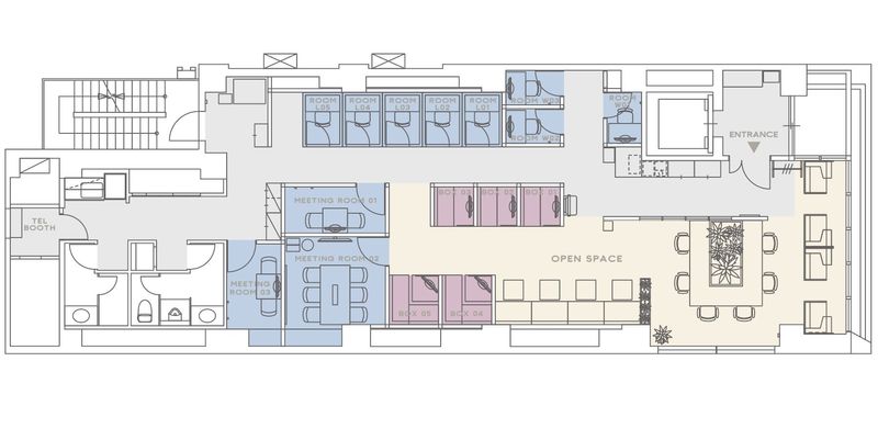ROOM W 03 - H¹T赤坂見附（サテライト型シェアオフィス）