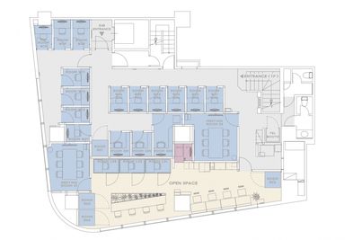H¹T赤羽（サテライト型シェアオフィス） ROOM W 03の室内の写真