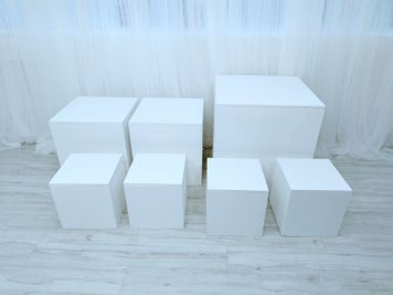 STUDIO　渋谷 STUDIOヒカリエノウラ【白レース、黒壁、ダンス、背景布】　の設備の写真