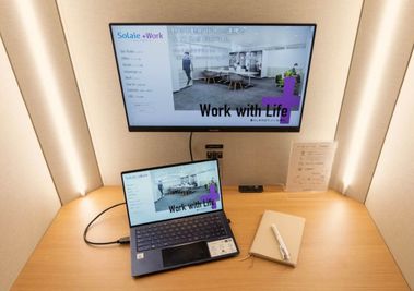 H¹TBOX【羽田空港 第2ターミナル2F出発ゲートエリア】（サテライト型シェアオフィス） ROOM 01の室内の写真
