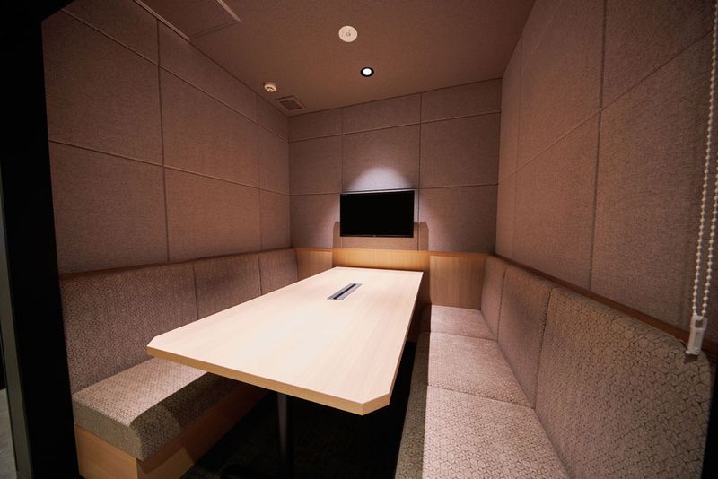 H¹T名古屋エスカ（サテライト型シェアオフィス） BOX （６名）の室内の写真