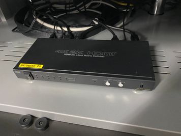 【PARM-CITY131貸会議室　多目的ホール】投影画像切替器本体｜ - PARM-CITY131貸会議室 仙台｜PARM-CITY131貸会議室　多目的ホール｜最大75名の設備の写真