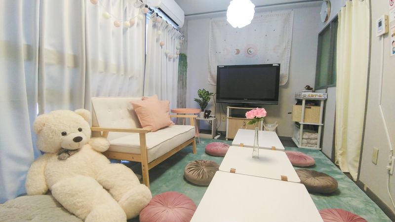 ティディベア＆ふわふわラグのくつろぎスペース - ベア並木坂