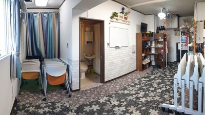 景色の良い新規オープン駅2分 《中野駅徒歩2分》風通し抜群！暖かい開放感ある明るい中野の室内の写真