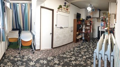 景色の良い新規オープン駅2分 《中野駅徒歩2分》風通し抜群！暖かい開放感ある明るい中野の室内の写真