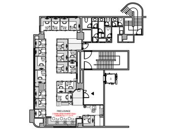 H¹Tたまプラーザ（サテライト型シェアオフィス） ROOM W 05の室内の写真