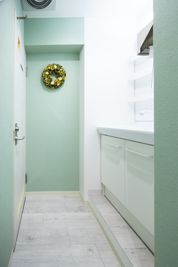 洗面台あります☆ - photo space HISAYA / スタジオhiyori 和室/白壁/メイクスペース/トイレもある撮影レンタルスペースの設備の写真