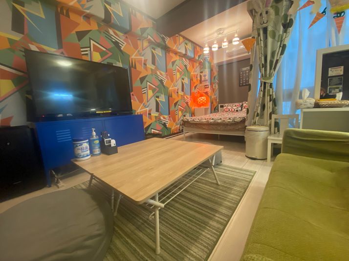 N408💛5時間女子会プラン💛☆彡女性専用ぷらん☆彡 - 🍓みんなで楽しめる🍓くつろげるお部屋🍳キッチン付🍳