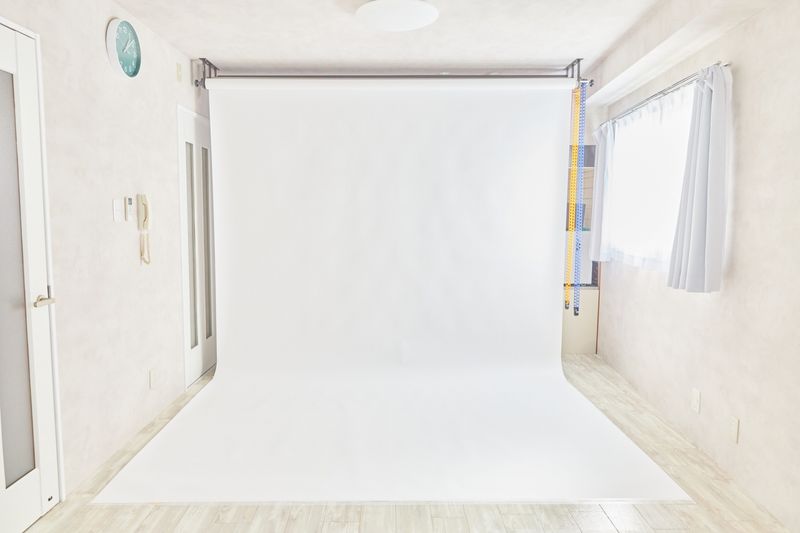 背景紙白 - ハイツアケボノ フォトスタジオ／レンタルスペース【STUDIO FICO】の設備の写真