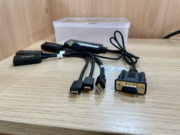 【HDMI接続用の各種変換機もご用意しております】 - 【閉店】TIME SHARING 五反田 MINAMI BLDG 6Aの設備の写真