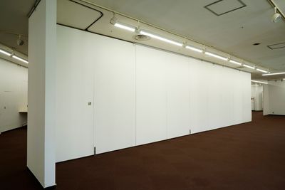 スライディングドアの配置を変えて、展示スペースや動線をアレンジしていただけます。 - ギャラリーセンタービル　銀座洋協ホール 銀座洋協ホール の室内の写真