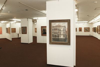 会場使用例：展覧会 - ギャラリーセンタービル　銀座洋協ホール 銀座洋協ホール の室内の写真