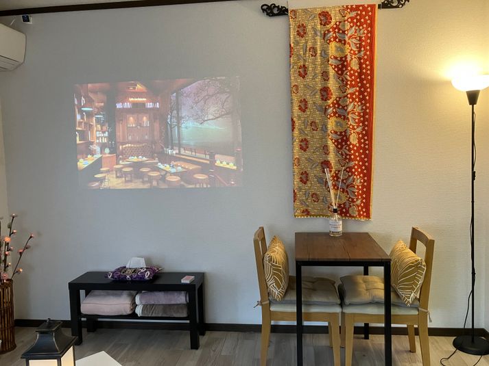 ✨ホームシアター完備203号室✨毎日清掃⚡高速WIFI⚡ - グリーンハイツ寿