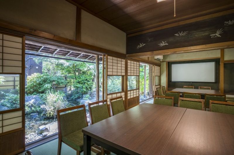 旧村上邸ー鎌倉みらいラボー 【鎌倉】日本庭園がある古民家でワーケーション！の室内の写真