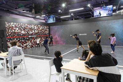 HADO ARENA お台場店 プレミアムルームの室内の写真