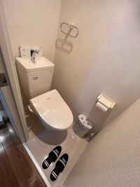 トイレはウォシュレット付きです - ヴェラハイツ神楽坂 Kanvas Room 神楽坂店の室内の写真