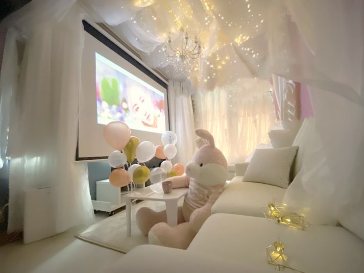 【パラム新大阪駅前】100インチスクリーン/高性能プロジェクター - 新大阪駅2分♪MSPACE